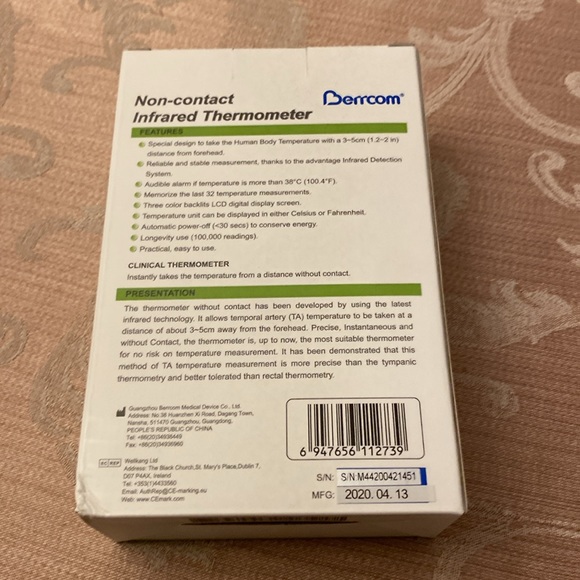 Brand new infrared thermometer - Picture 2 of 4